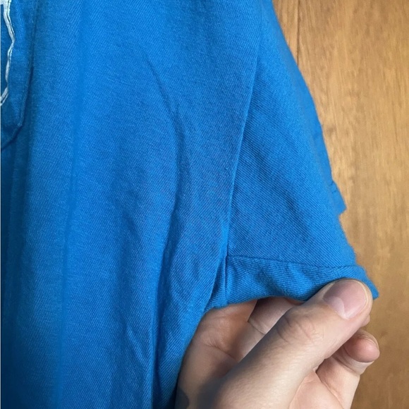 Vintage 1994 Get Your Kicks Route 66 Blue White Tourist Pocket T Shirt - Picture 6 of 14